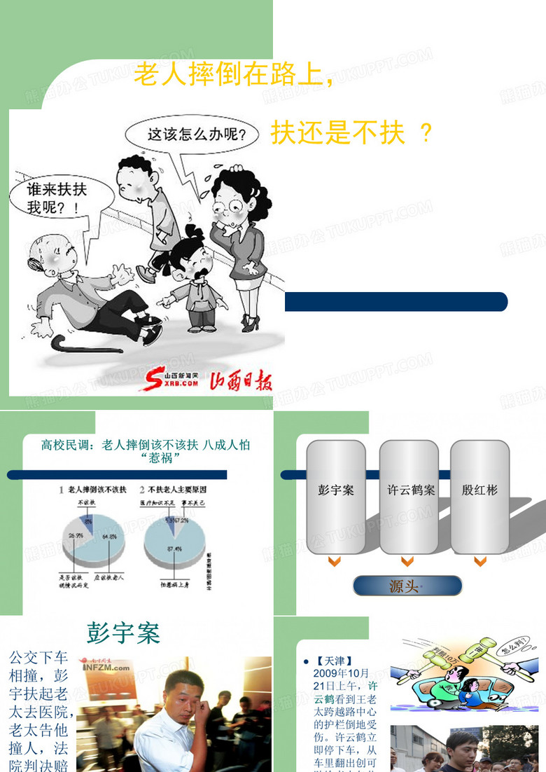 老人摔倒扶不扶？