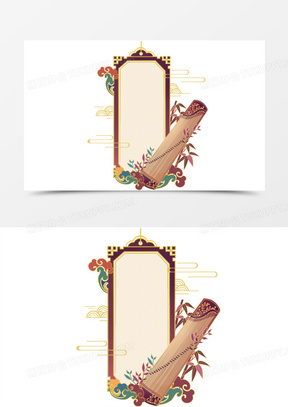 音乐边框图片素材