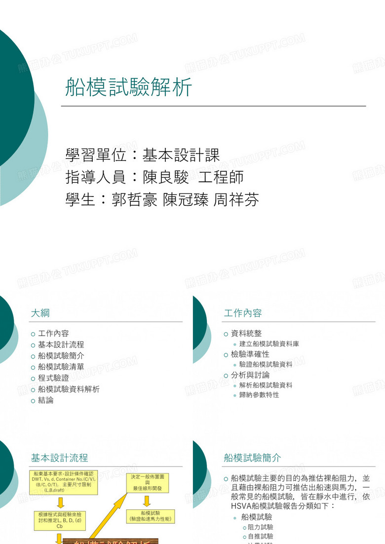 船模试验解析