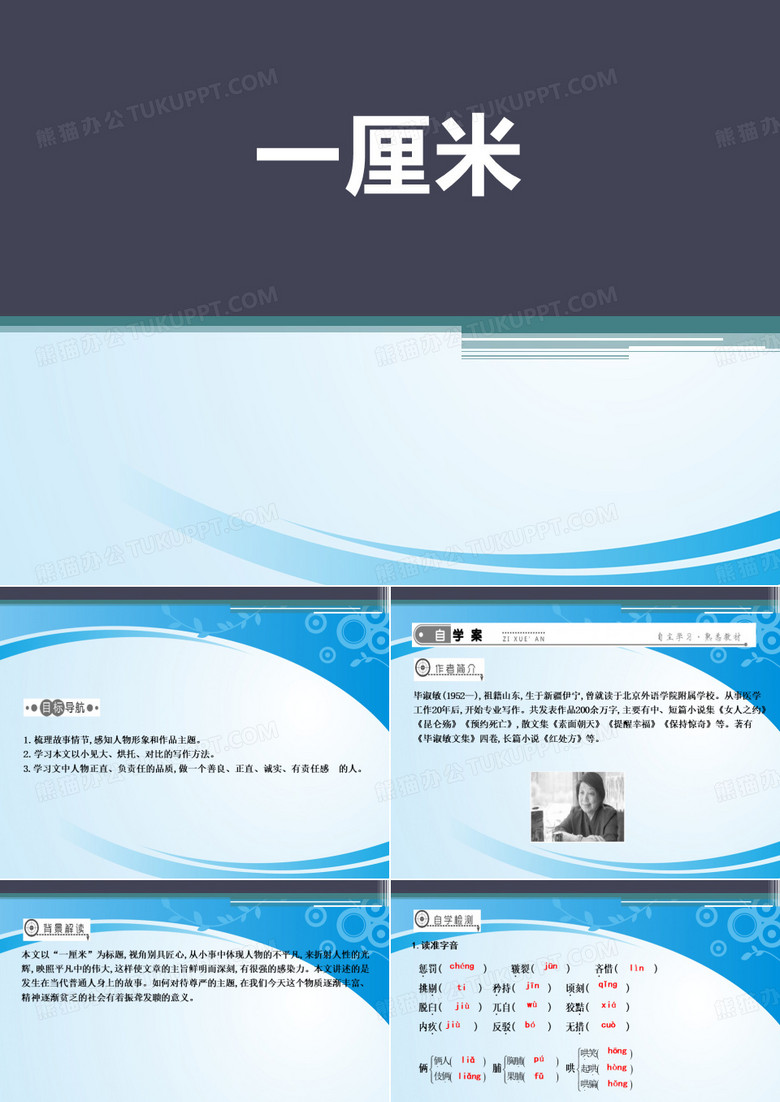 《一厘米》PPT【推荐课件】