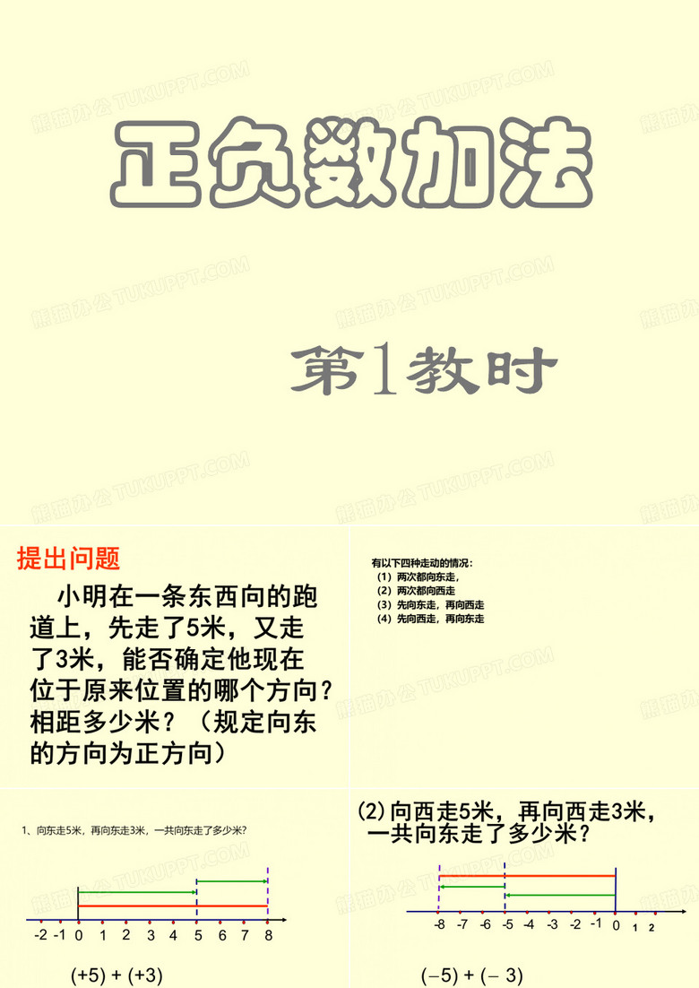 正负数加法