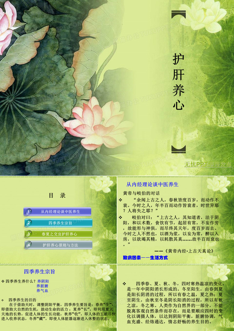 护肝养心PPT课件