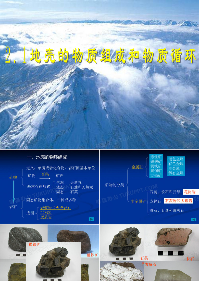 地壳的物质组成