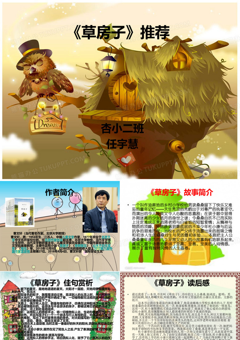 曹文轩《草房子》总结