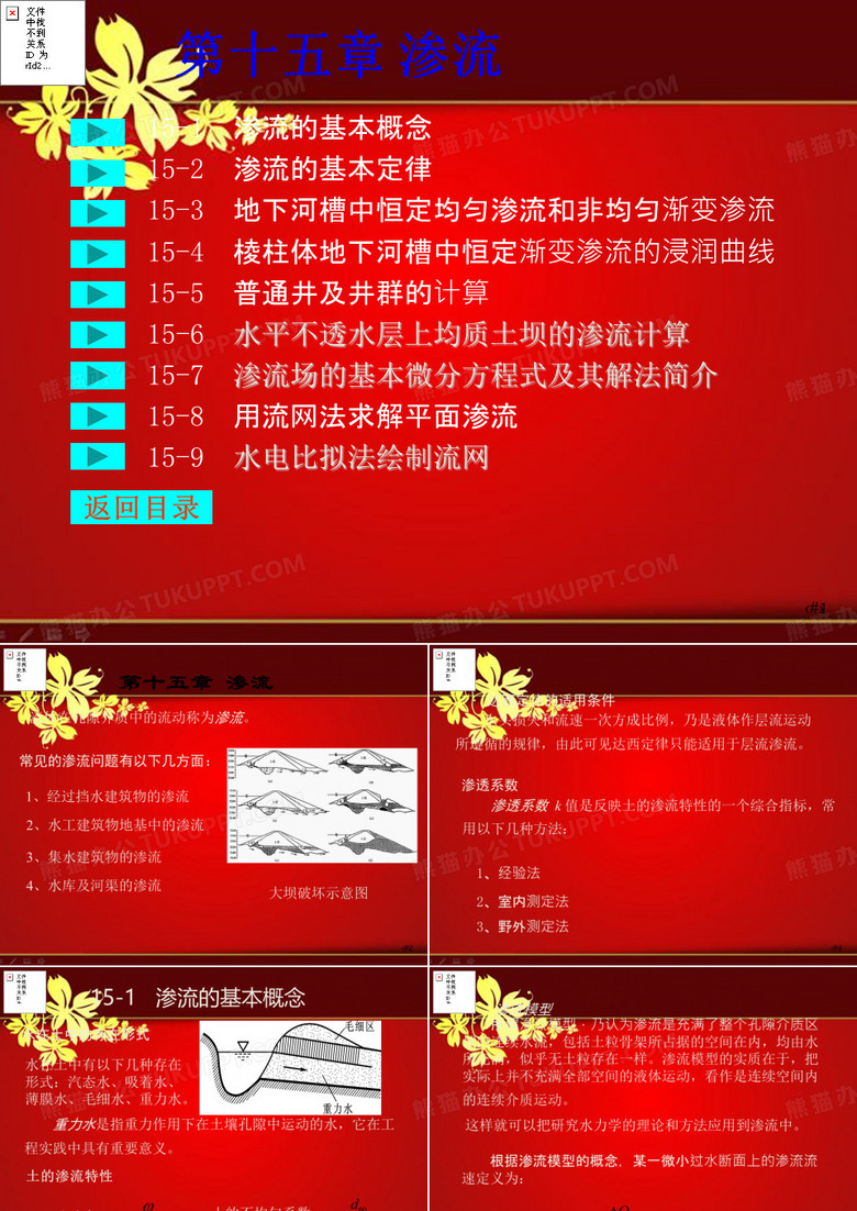 课件：渗流
