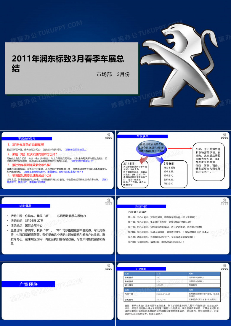 标致春季车展案例共享