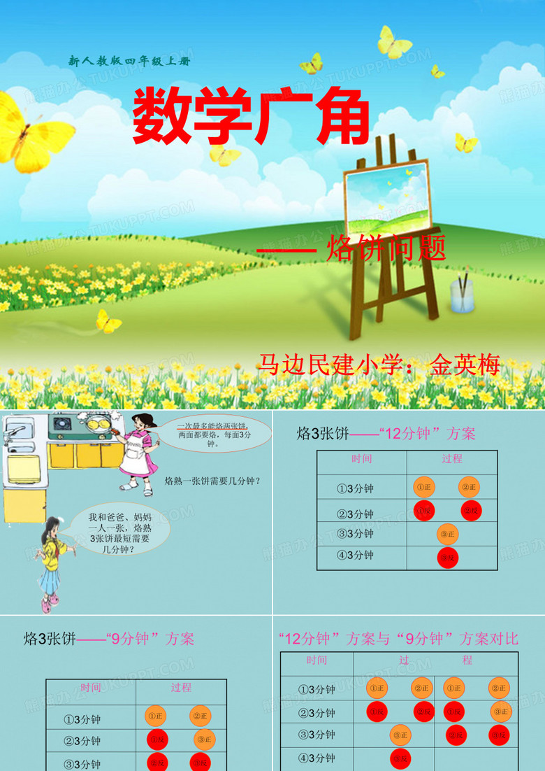 数学广角——煎饼问题