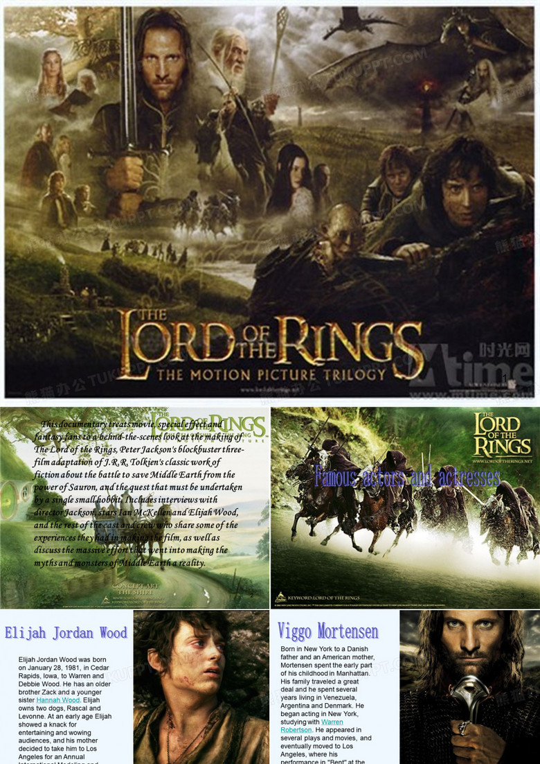 《魔戒》英语介绍 PPT