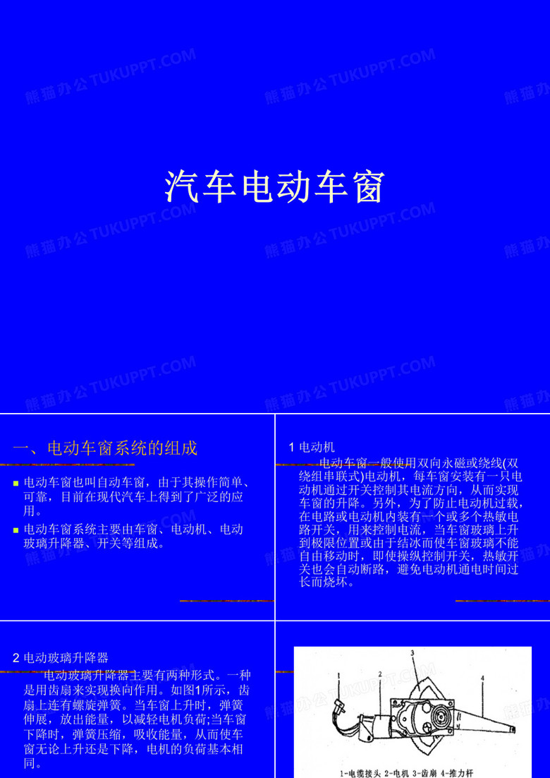 汽车电动车窗