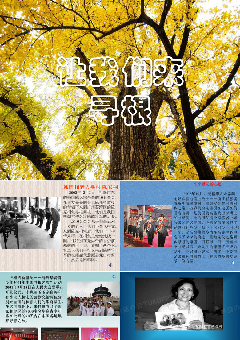 让我们来寻根