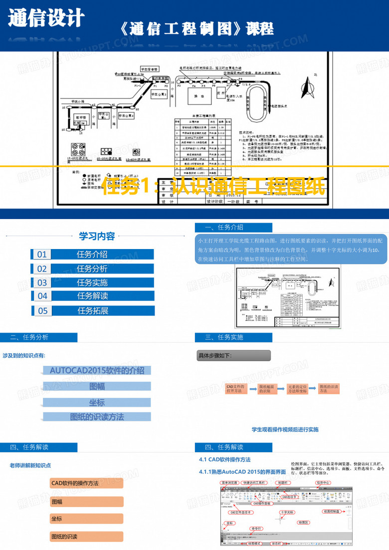 通信工程制图1：认识通信工程图纸