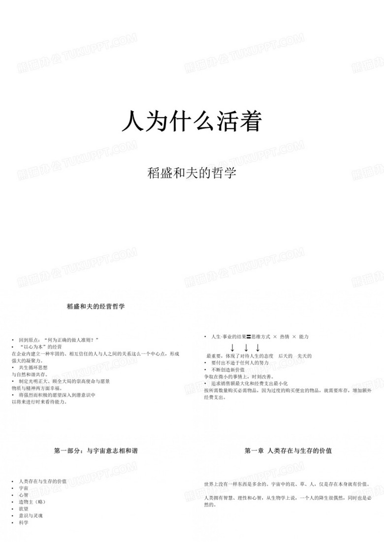 人为什么活着(稻盛和夫)