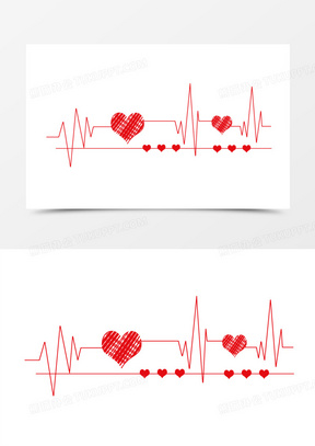 心电图图片素材