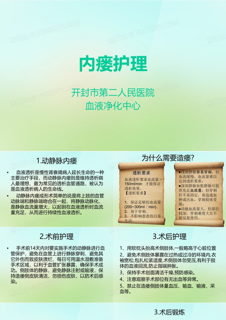 内瘘护理