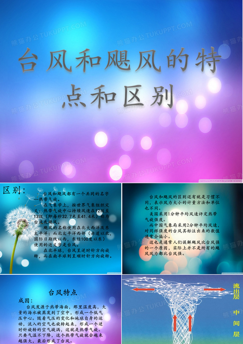 台风和飓风的特点和区别