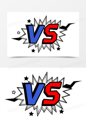 爆炸风vs字体效果