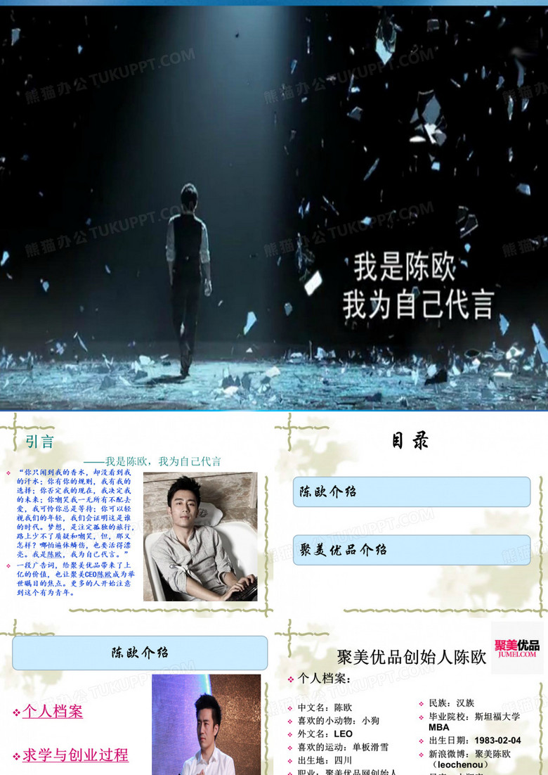 工商管理专业-管理学-陈欧和聚美优品案例分析