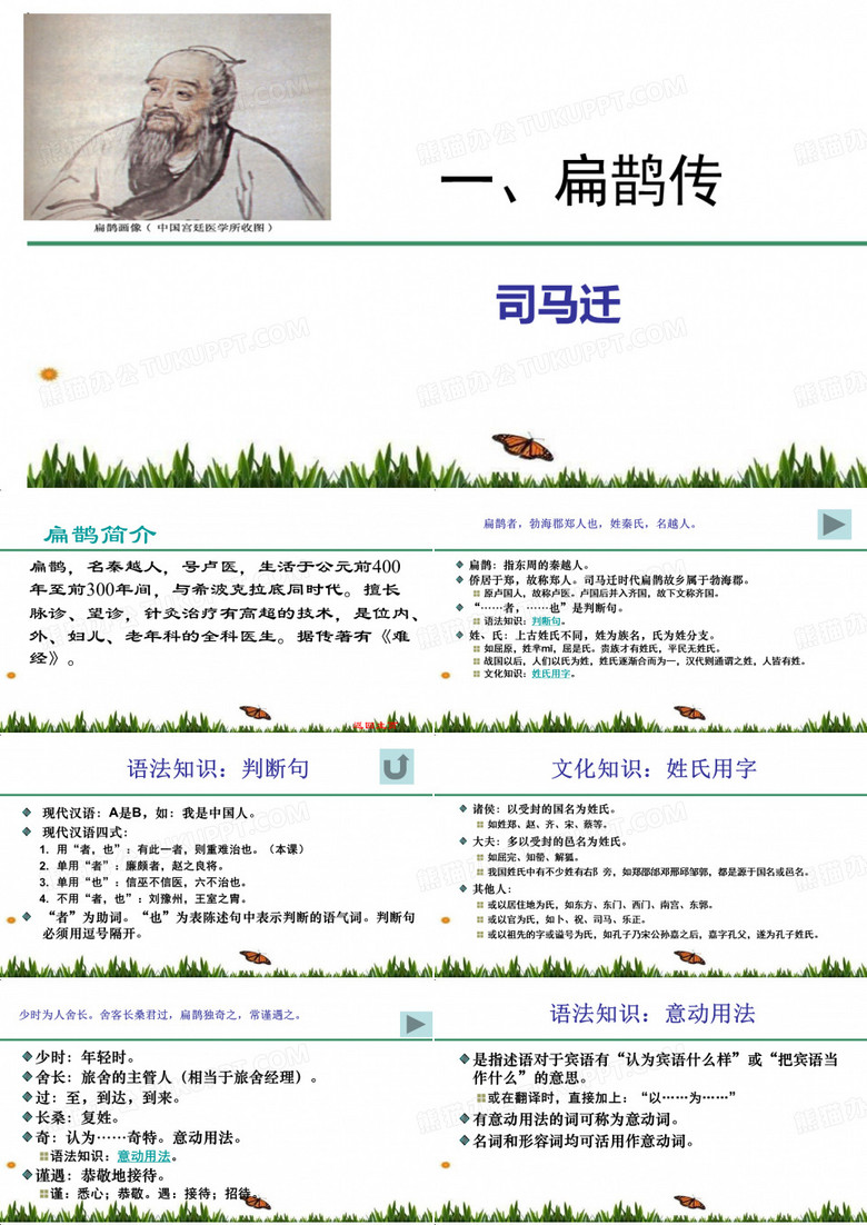 扁鹊传阅读优秀教学课件