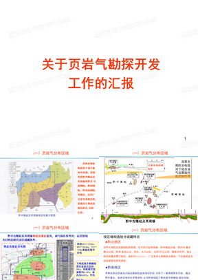 关于贵州省页岩气勘探开发工作的汇报