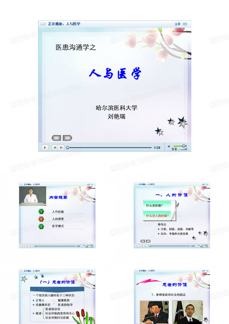 人与医学医德人文教育培训刘艳瑞主讲PPT课件