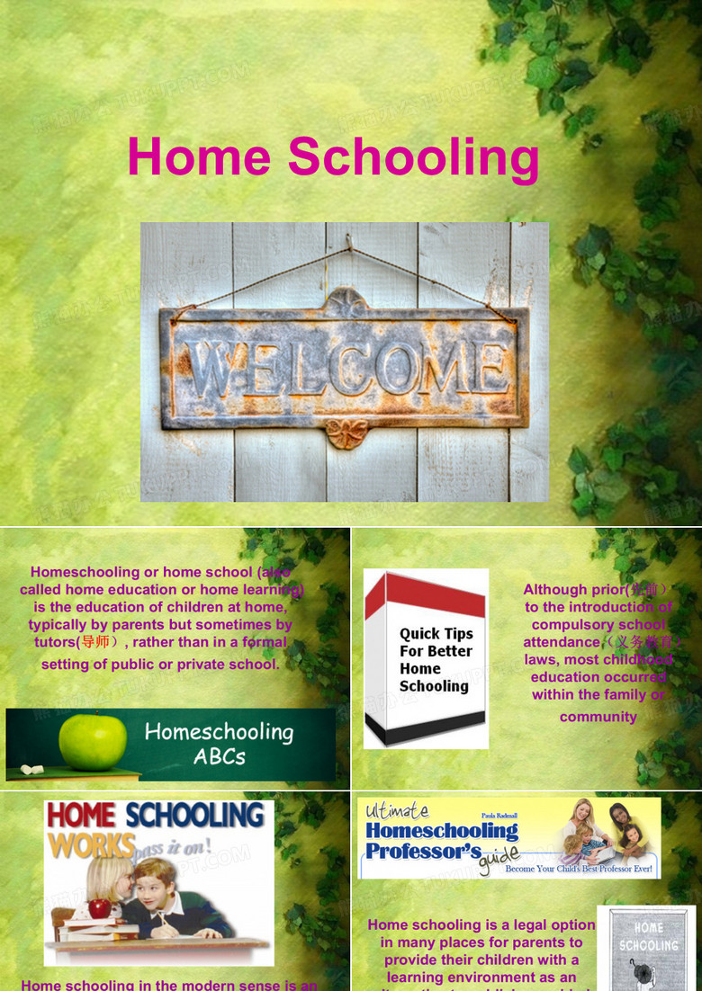 home schooling