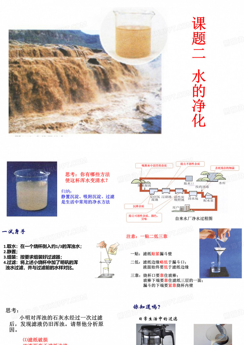 水的净化ppt-水的净化