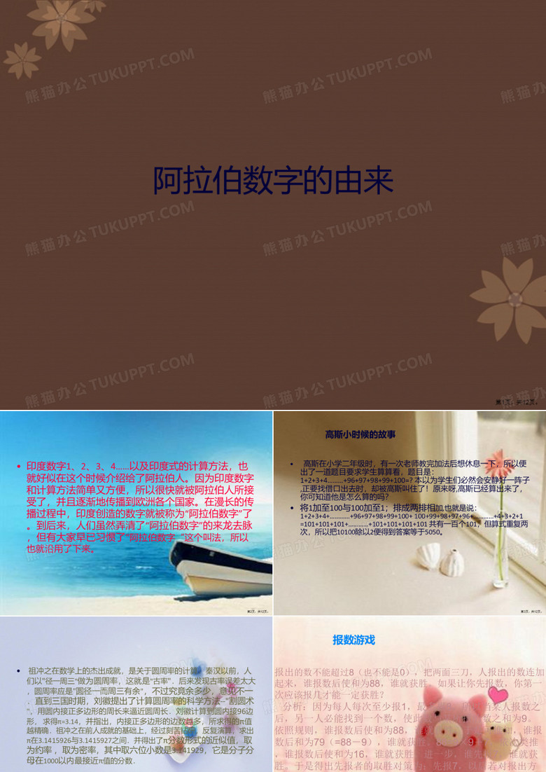 阿拉伯数字的由来