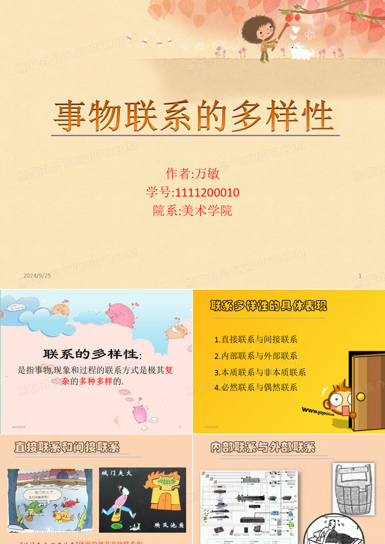 联系的多样性