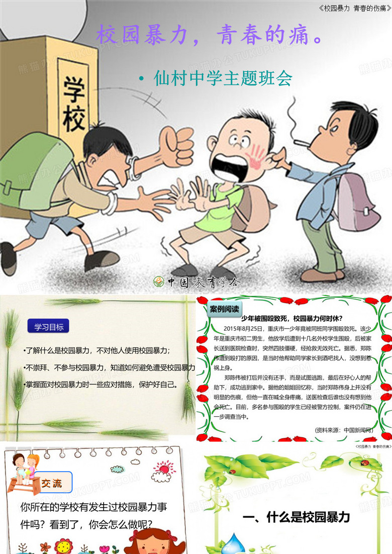 校园暴力,青春的伤痛