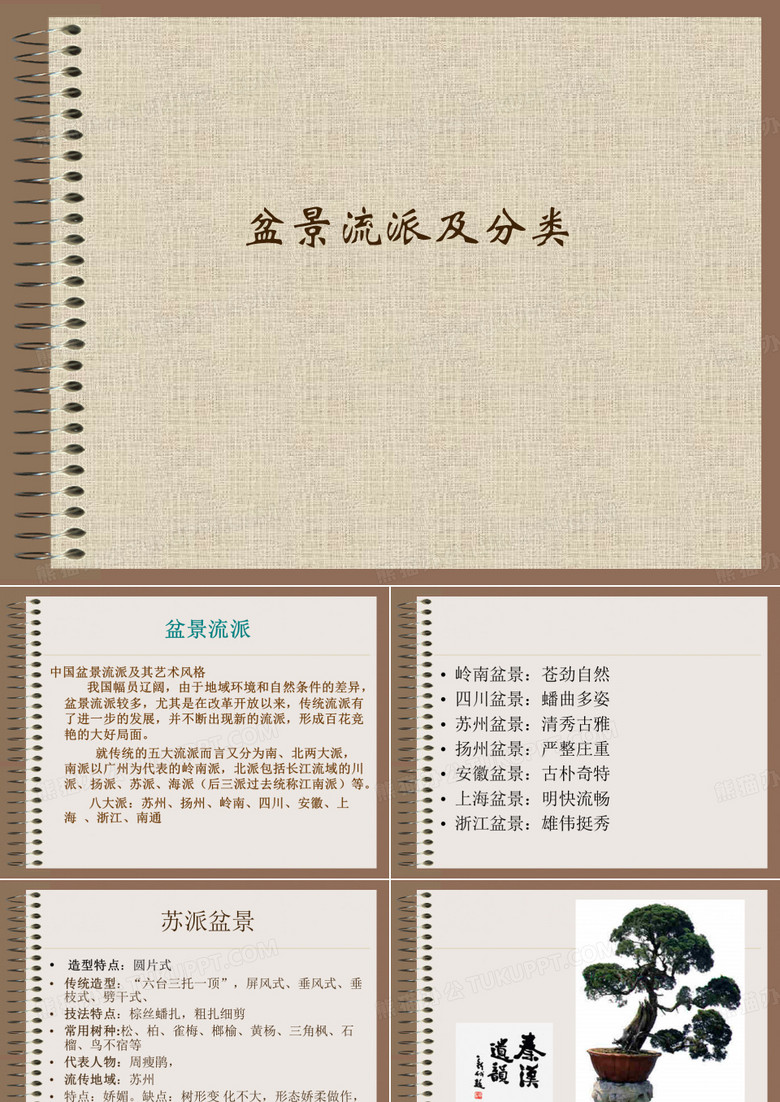 盆景流派
