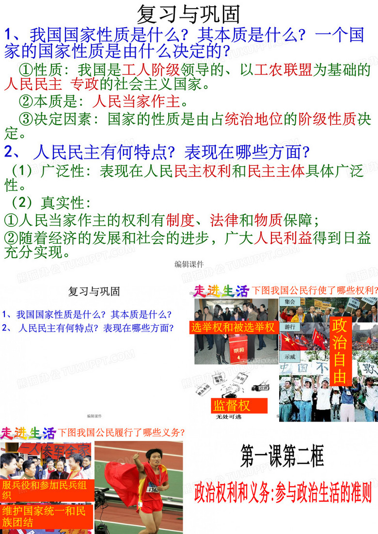 公民政治权利与义务