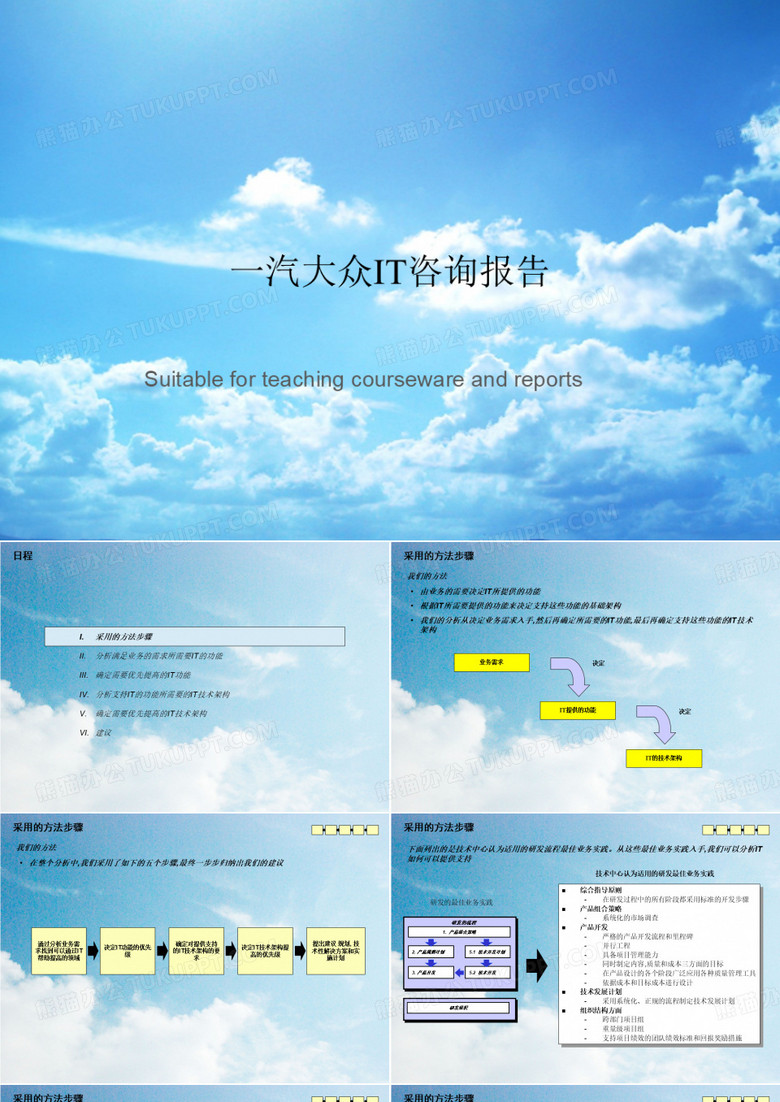 一汽大众IT咨询报告