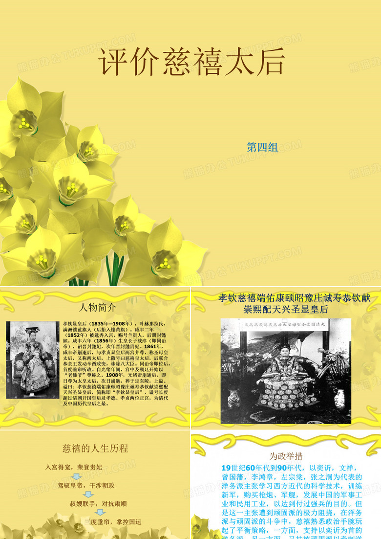 慈禧太后的评价资料
