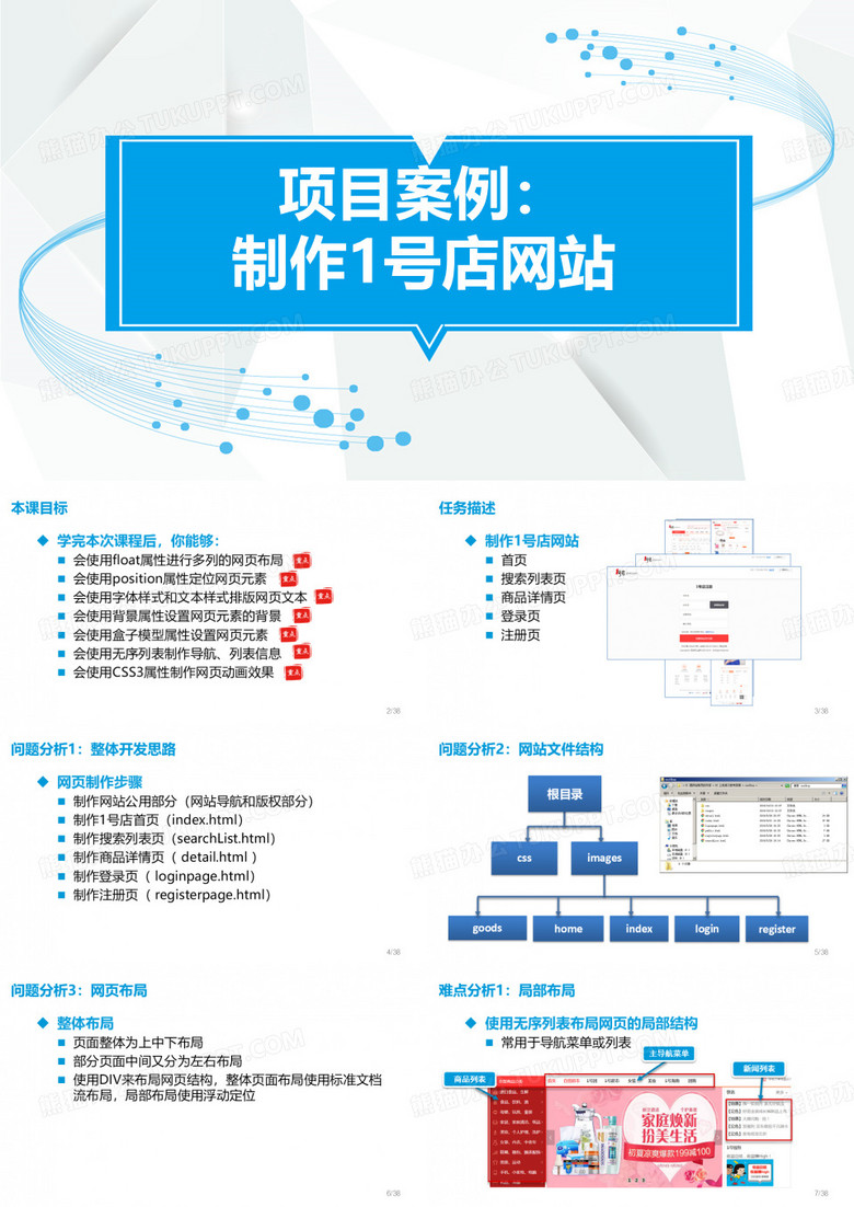HTML精品教程资料：05-项目案例：制作1号店网站