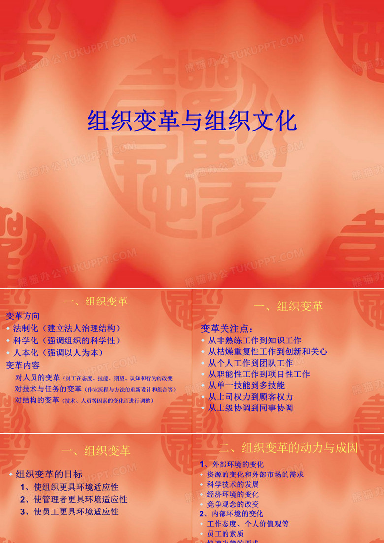 组织变革与组织文化