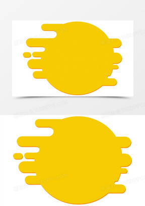 圆形色块图片素材