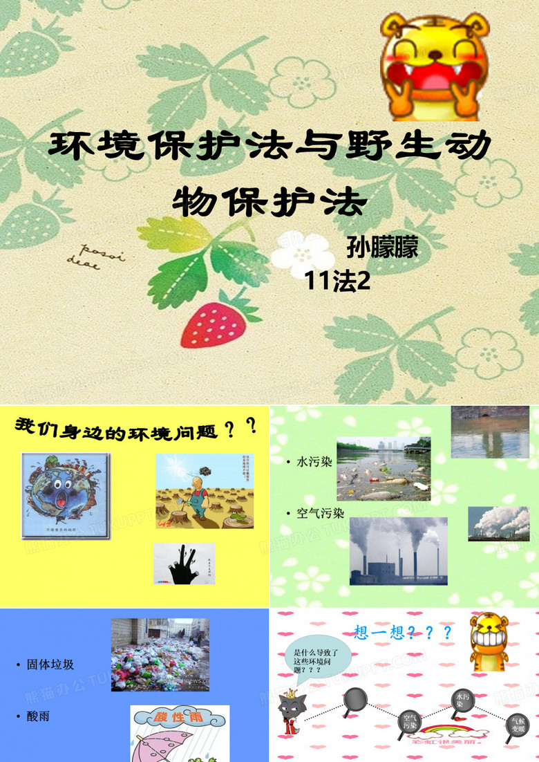 环境保护法与野生