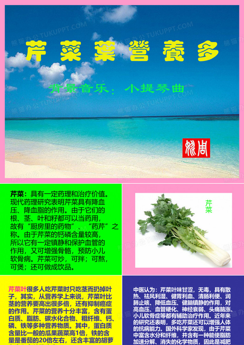 芹菜叶营养多
