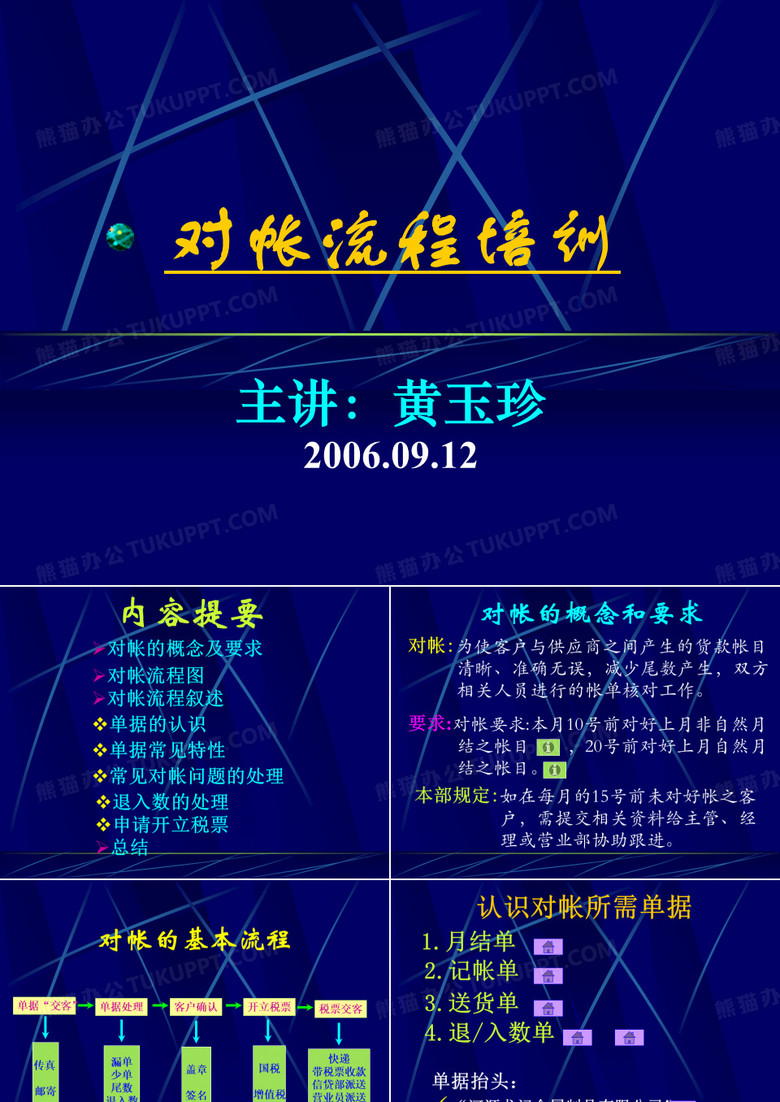 对账流程