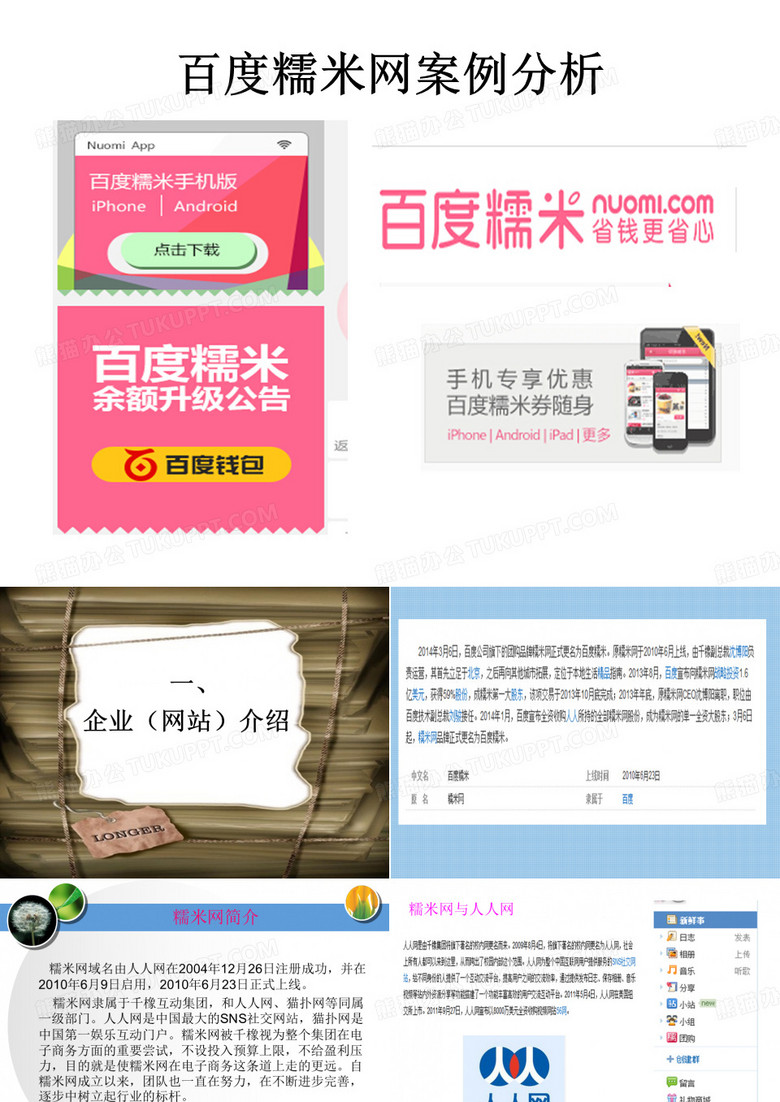 糯米网电子商务--案例分析