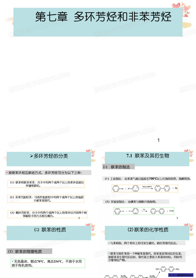 多环芳烃与非苯芳烃