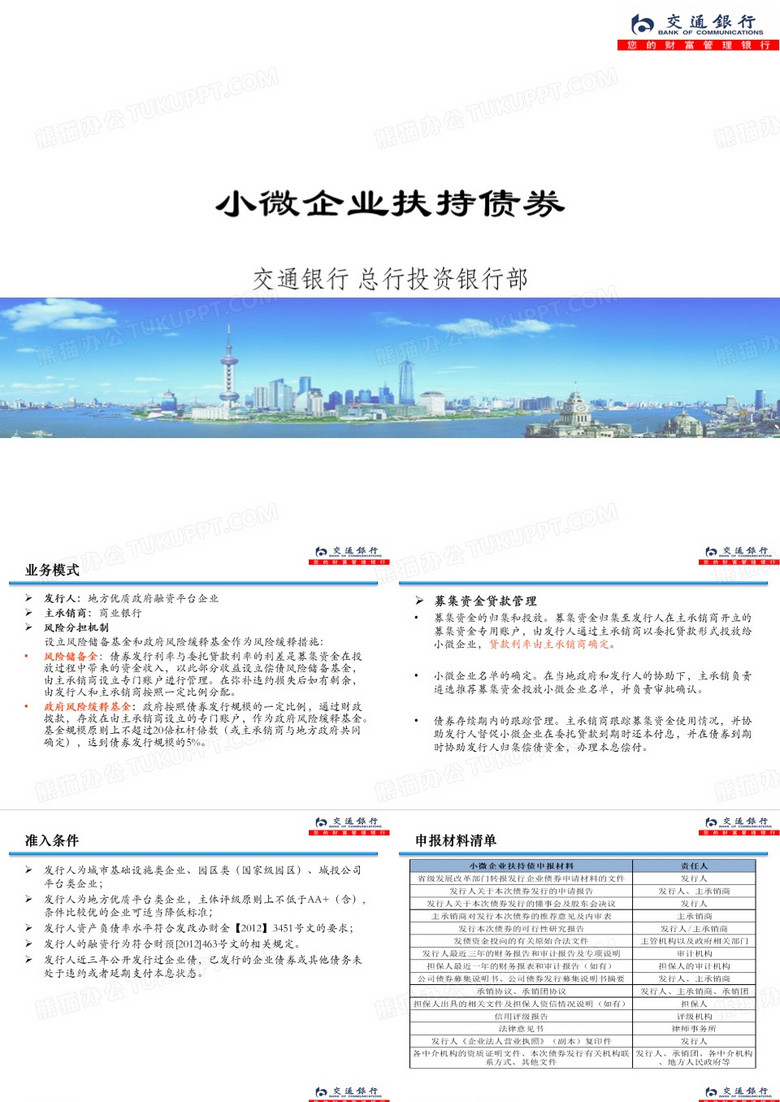 新型企业债――小微企业扶持债(讨论稿)