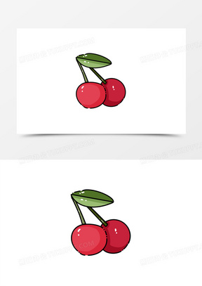 水果樱桃免抠元素素材