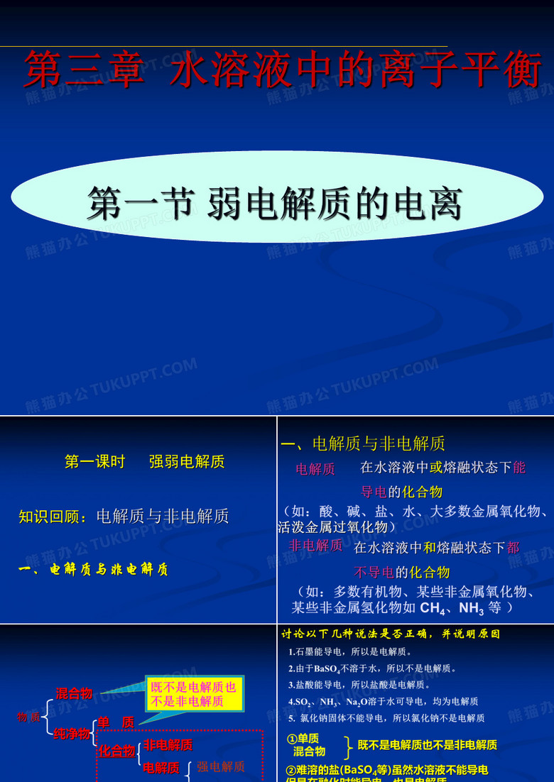《弱电解质的电离》