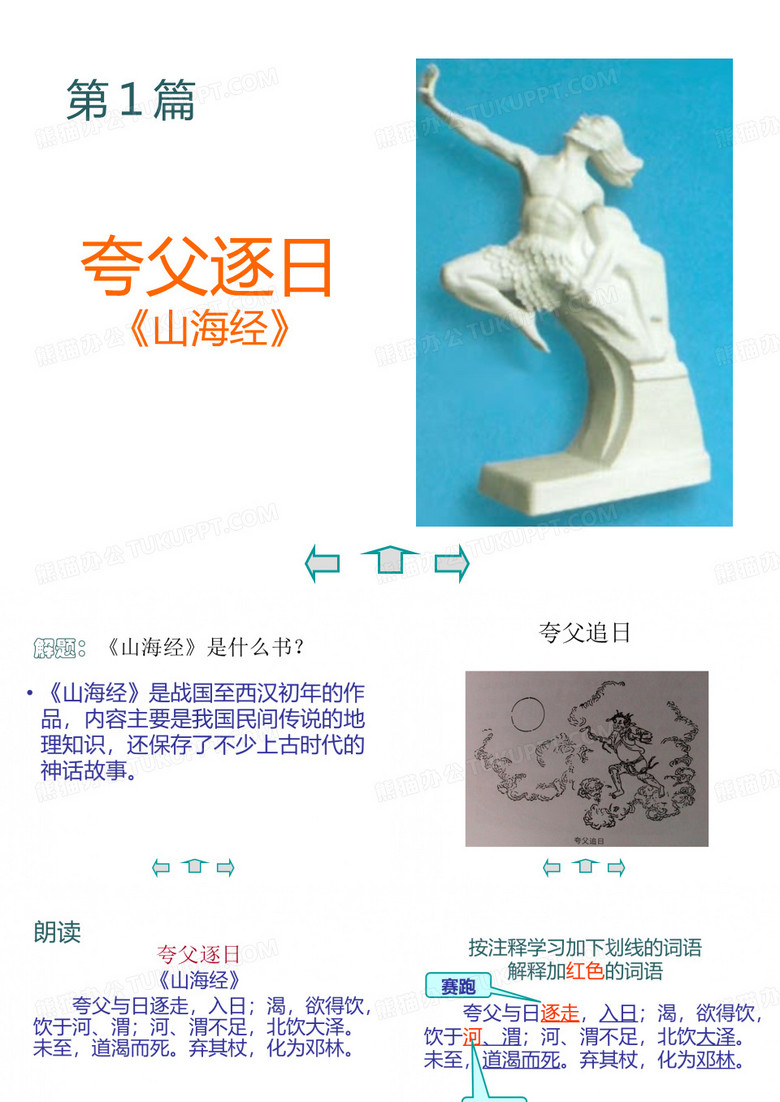 共工怒触不周山课件