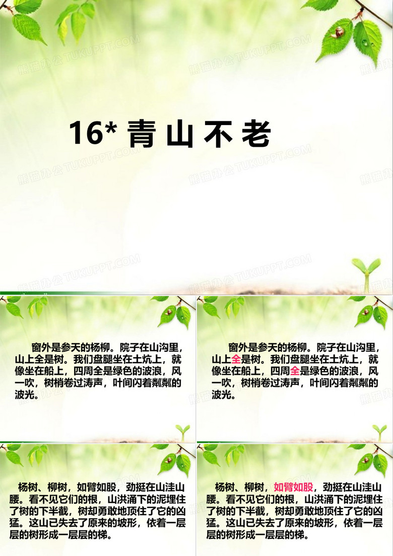 青山不老