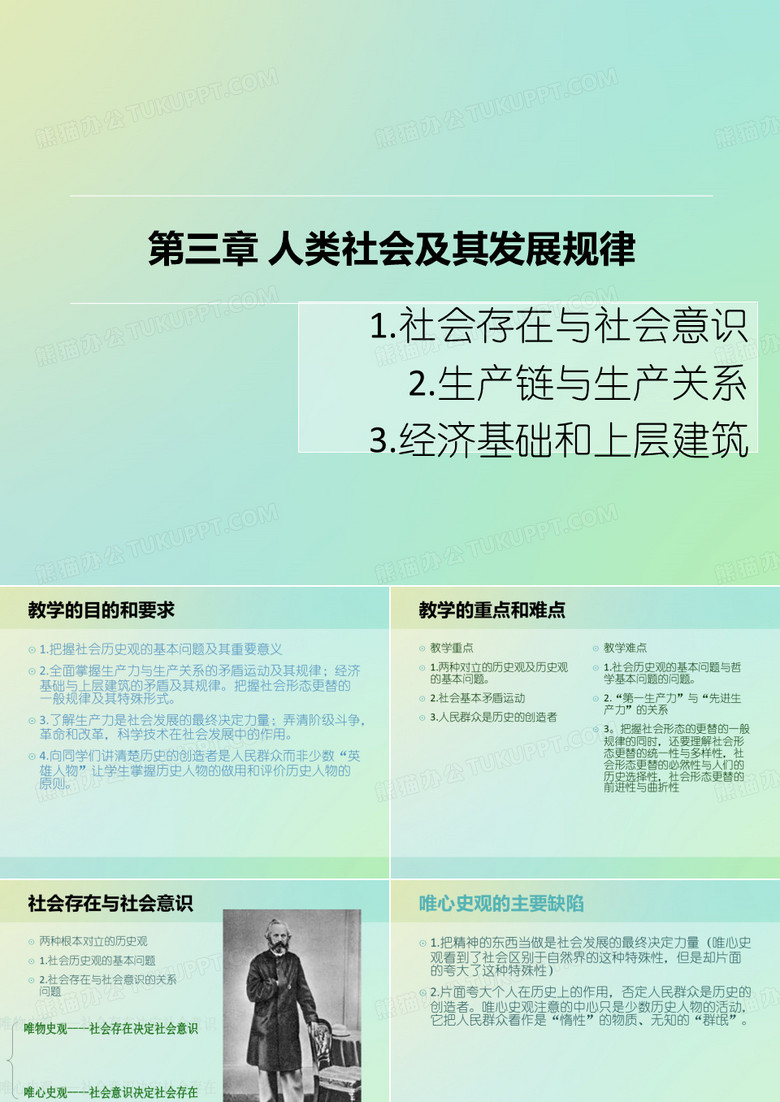 人类社会及其发展规律