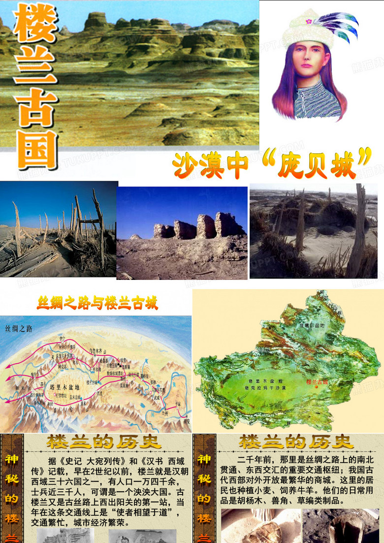 楼兰古城