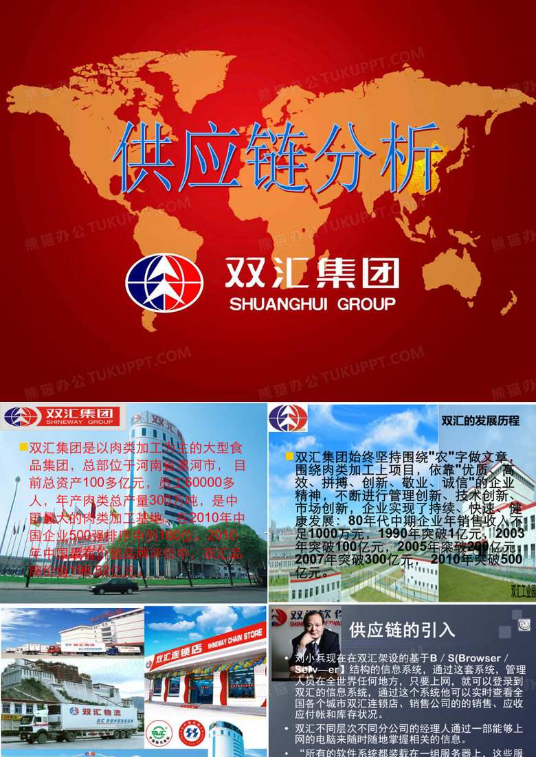 双汇供应链案例