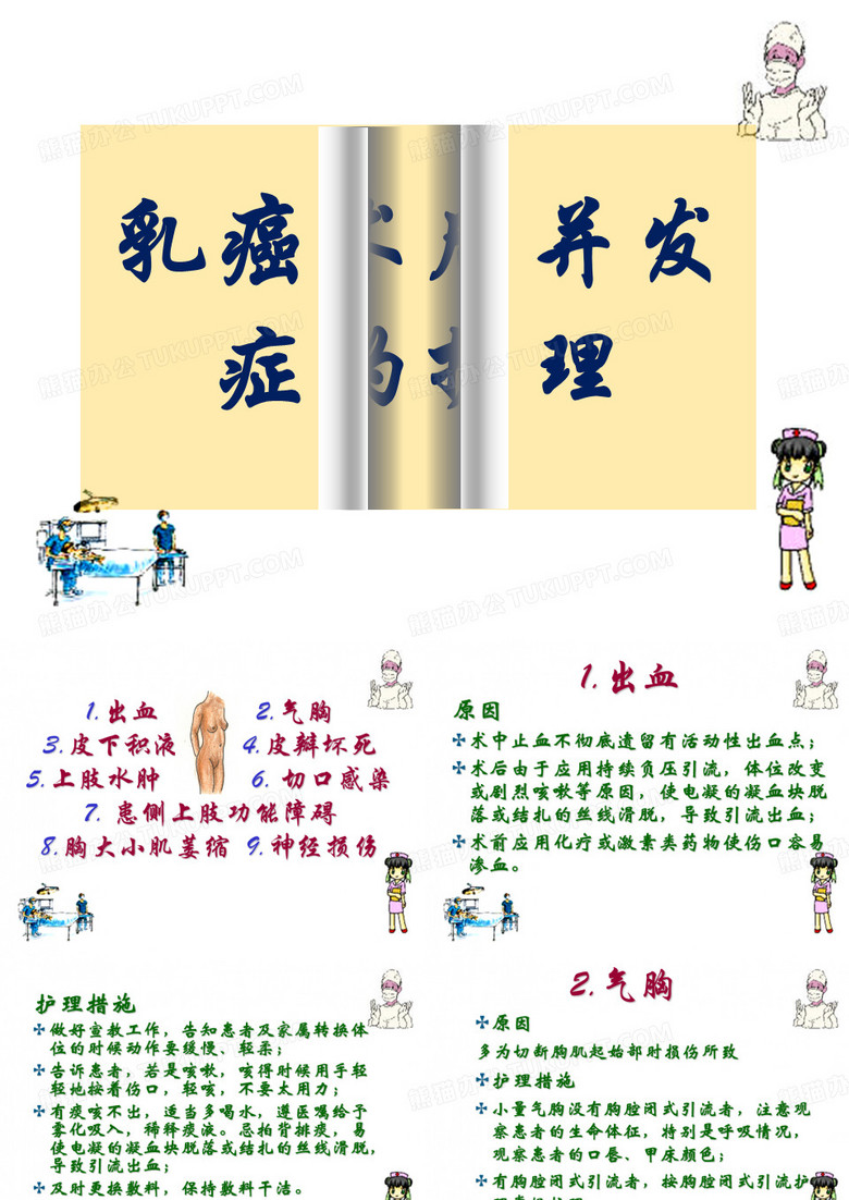 乳癌术后并发症的护理